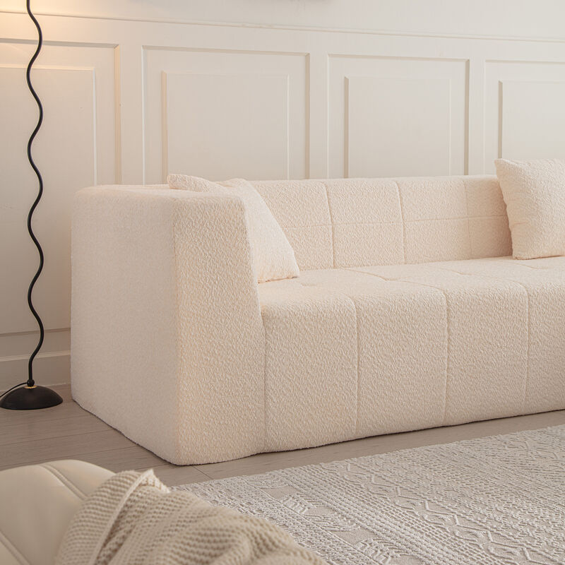 Merax Modular L-Shaped Sectional Floor Sofa Couch