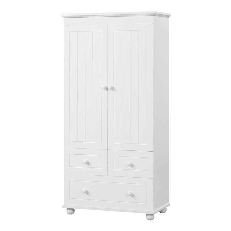 Merax Bathroom Storage Cabinet with Three Drawers