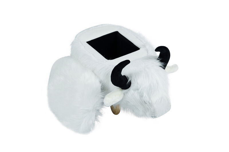 Cow Animal Storage Ottoman