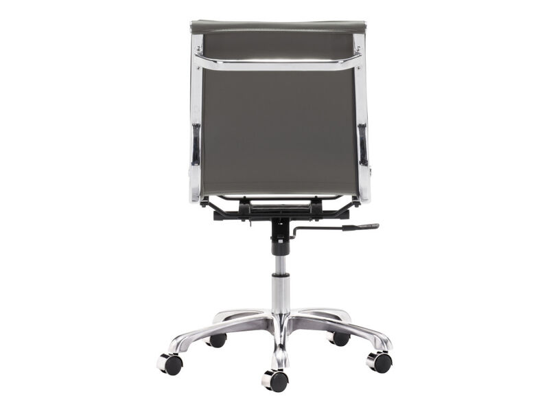 Lider Plus Armless Office Chair Gray
