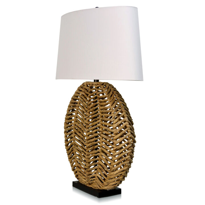 Water Hyancinth Table Lamp III