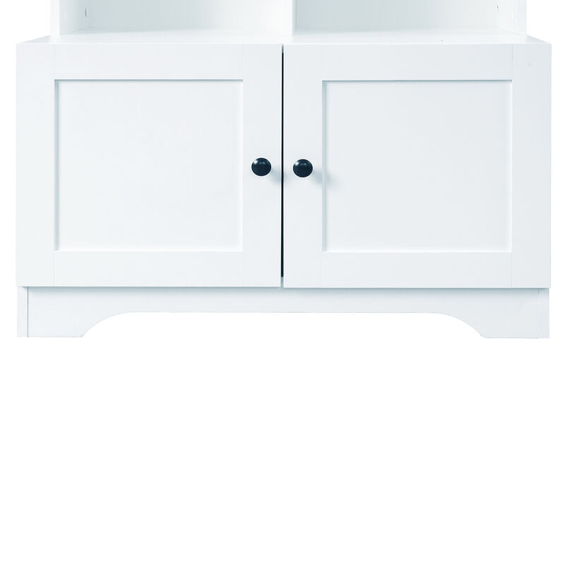 Merax Freestanding Bathroom Floor Storage Cabinet