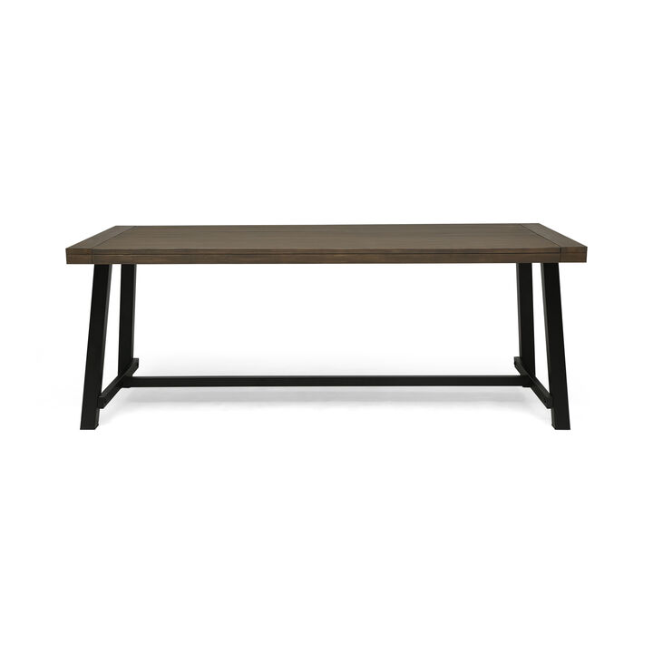 Christopher Knight Home® Outdoor Dining Table Farmhouse Bistro Table