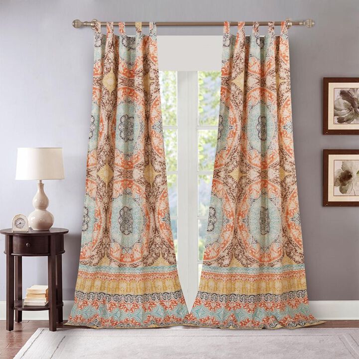 Barefoot Bungalow Olympia Panel Pair Window - 42x84", Multi