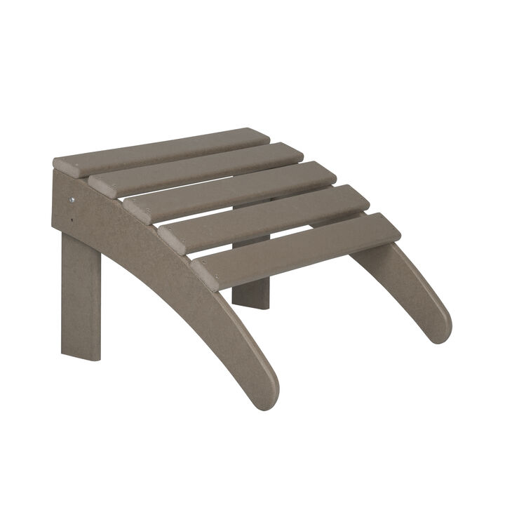 WestinTrends Outdoor Patio Adirondack Ottoman