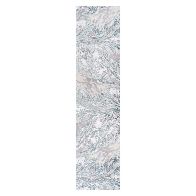 Swirl Marbled Abstract Area Rug