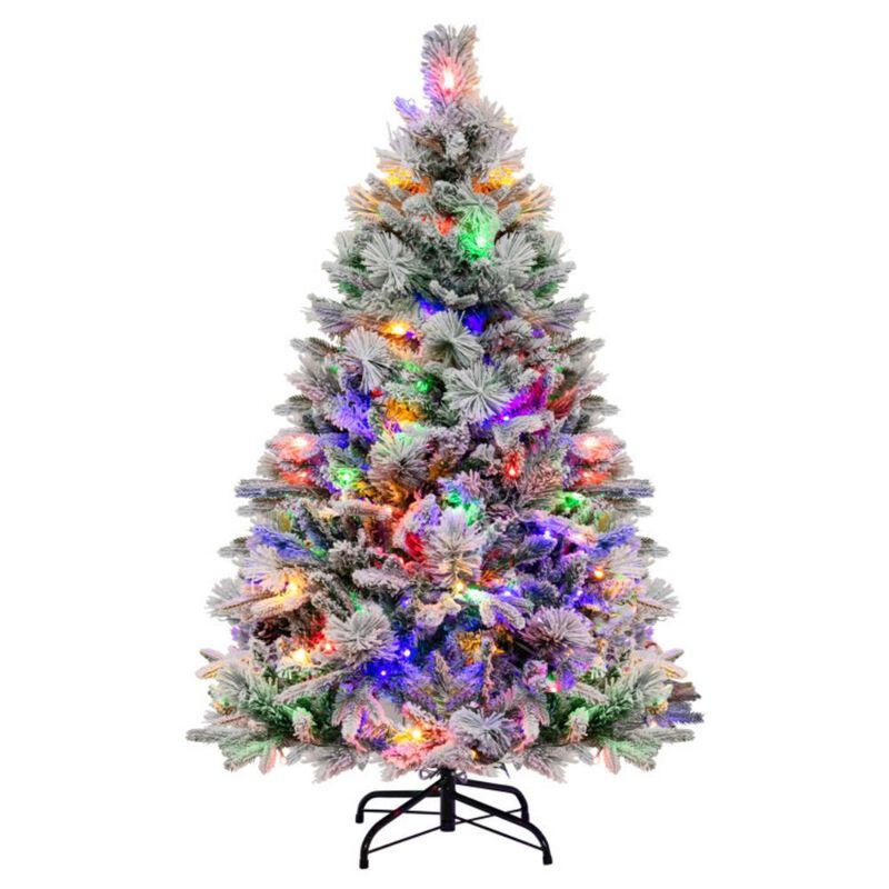 Artificial Xmas Tree with Pine Needles and LED Lights