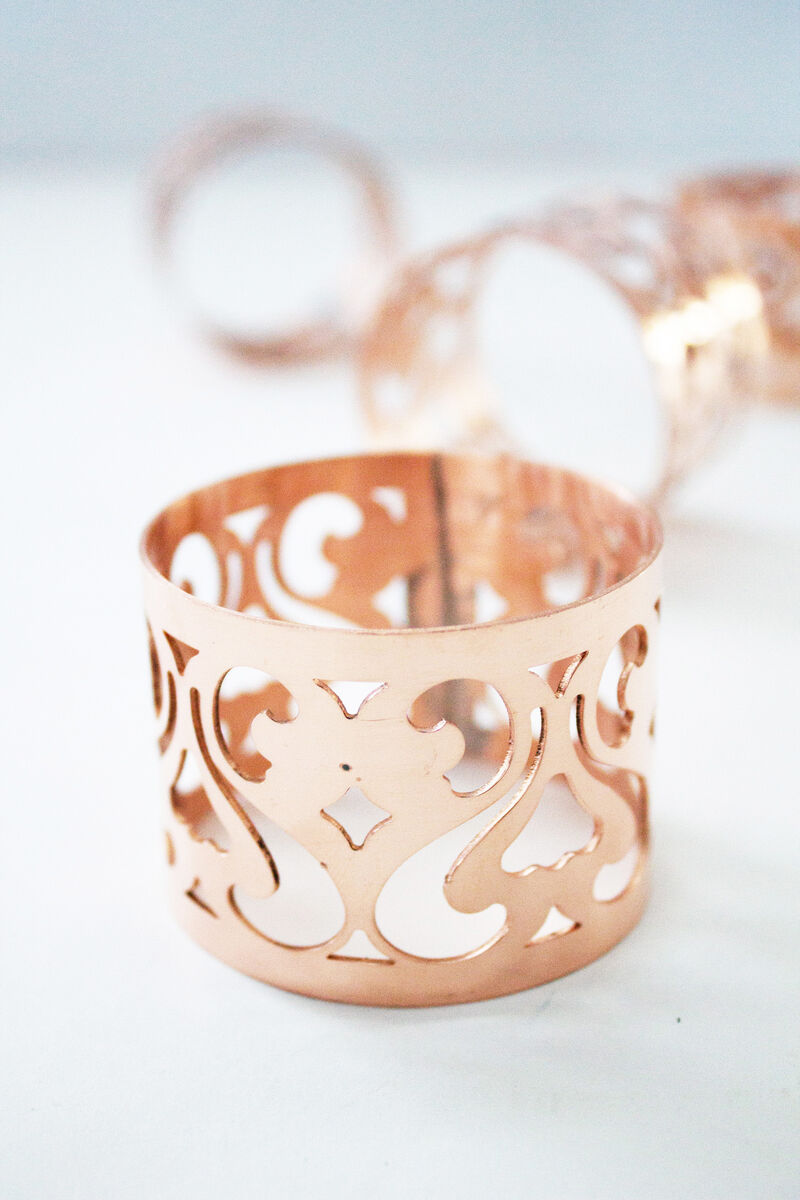 Coppermill Kitchen Vintage Inspired Napkin Rings Set/4