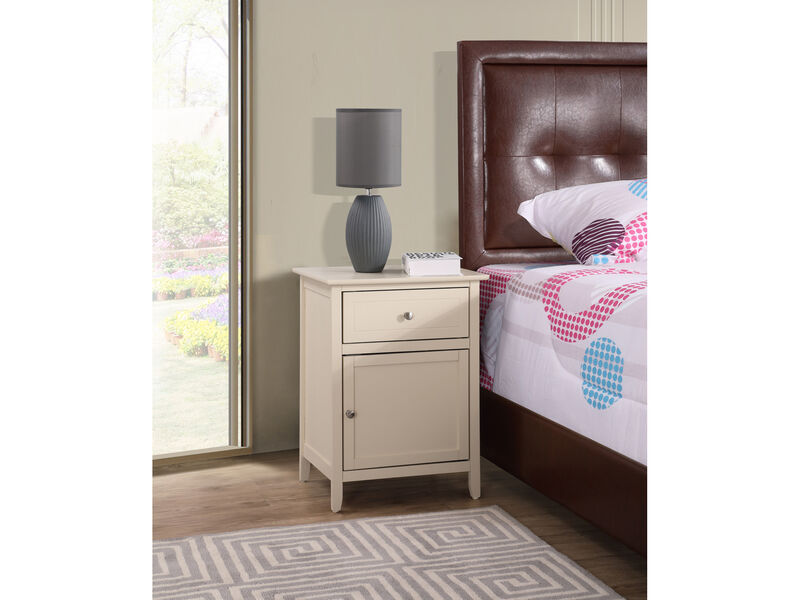 Lzzy 1-Drawer Nightstand (25 in. H x 15 in. W x 19 in. D)