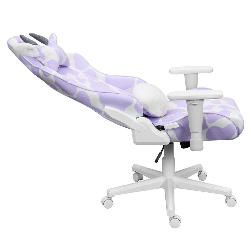 Techni Sport TS85 Lavender Print COW Series Gaming Chair