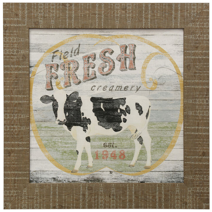 Textured Framed Print 8