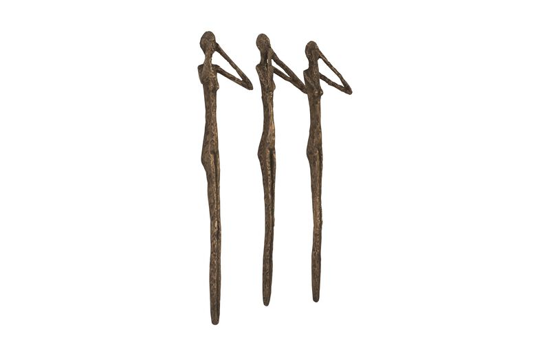 See, Speak, Hear No Evil Art Set of 3