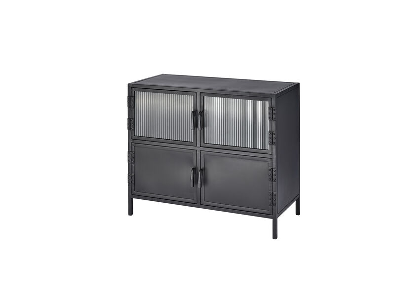 Vitrino 4 Door Side Table