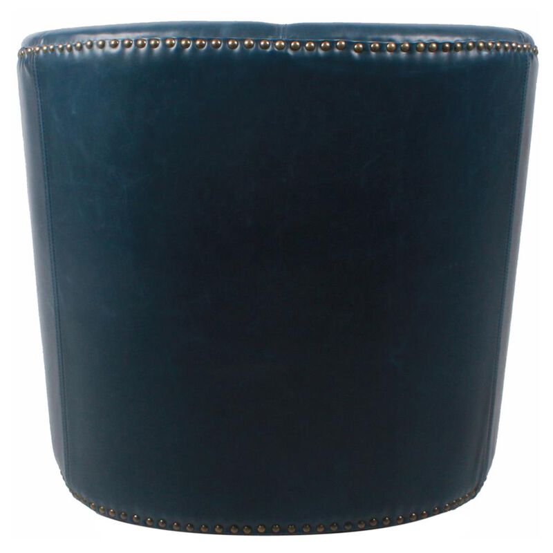 New Pacific Direct Ernest Bonded Leather Swivel Chair