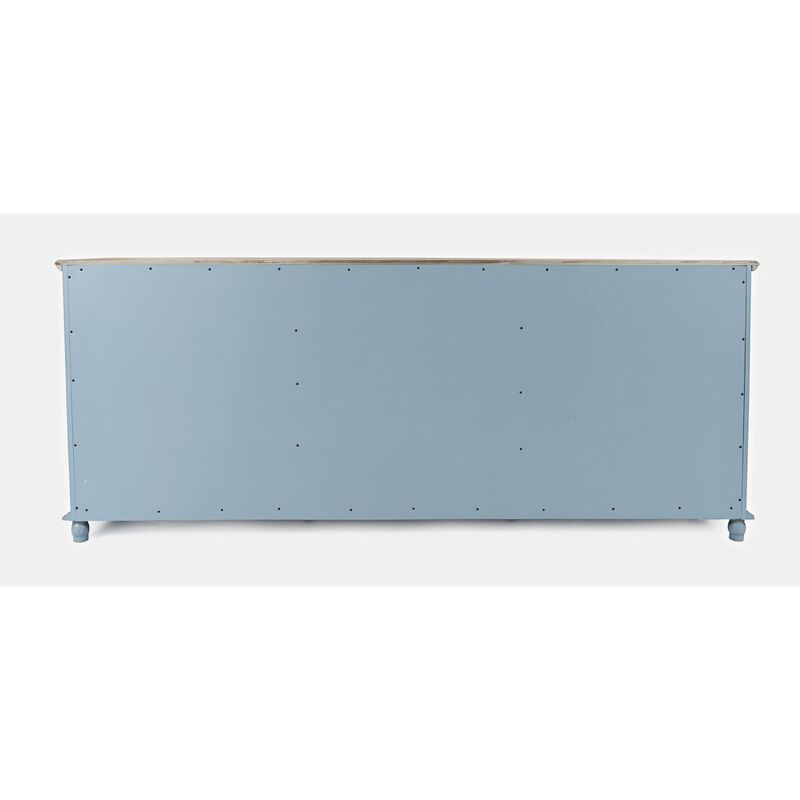 Jofran Aurora Hills Country Wire-Brushed 6 Door Accent Chest