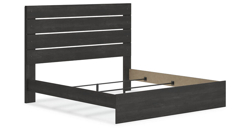 Delmorta King Panel Bed