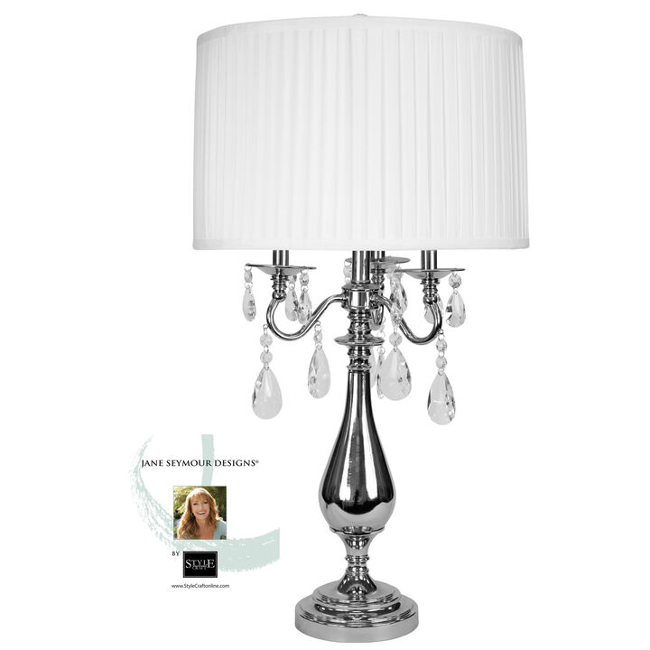 Round Jane Seymour Table Lamp (Set of 2)