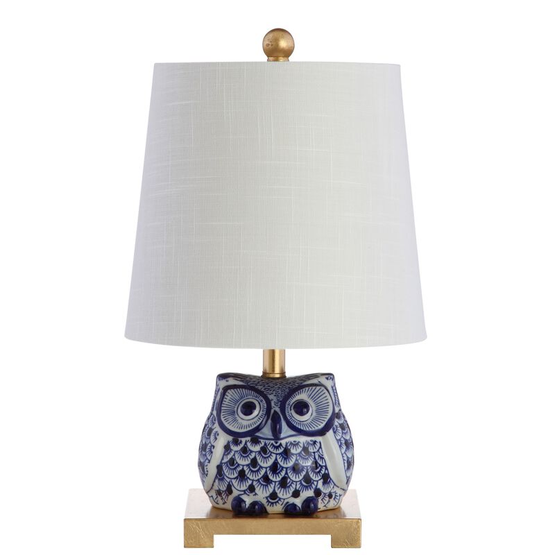 Justina Ceramic Mini LED Table Lamp