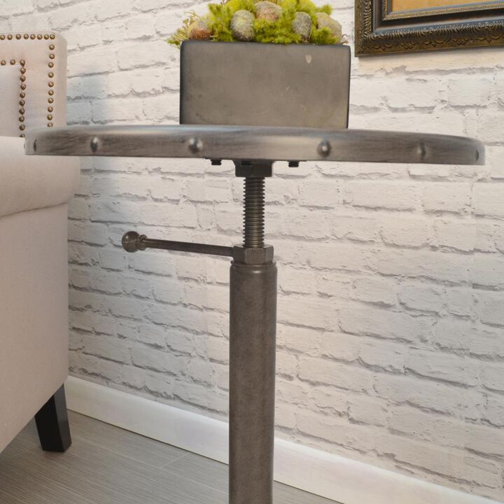 Carolina Living Colton Adjustable Vintage Table - Industrial