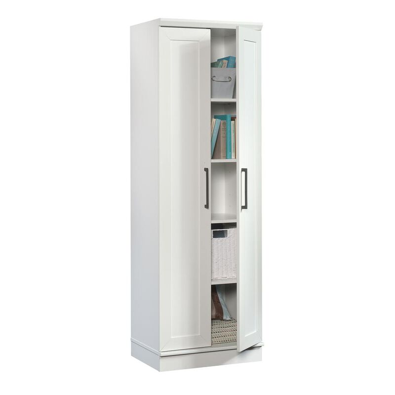 Belen Kox Soft White Storage Cabinet, Belen Kox
