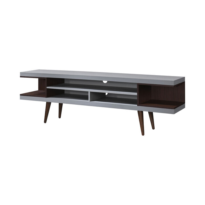 70.87 in. Wood TV Stand with 5 Storage Shelves Fits TV's up to 75 in.