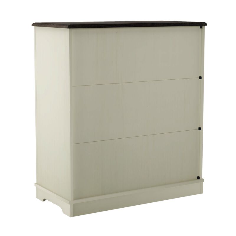 FESTIVO Rustic Chic Wine Cabinet with Glass Holder & Wine Rack