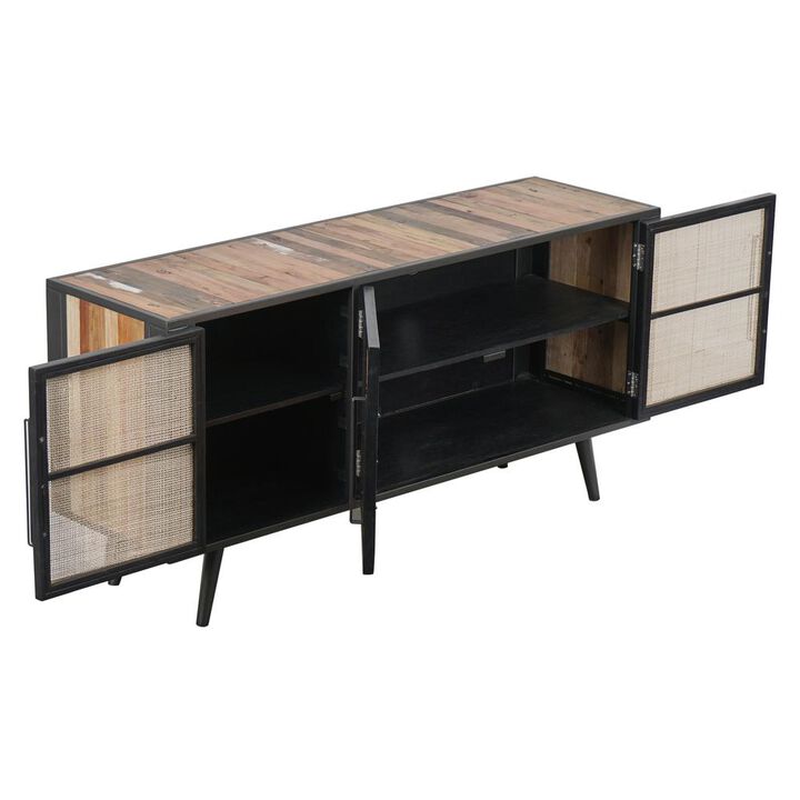 Belen Kox Reclaimed Boat Wood TV Dresser, Belen Kox