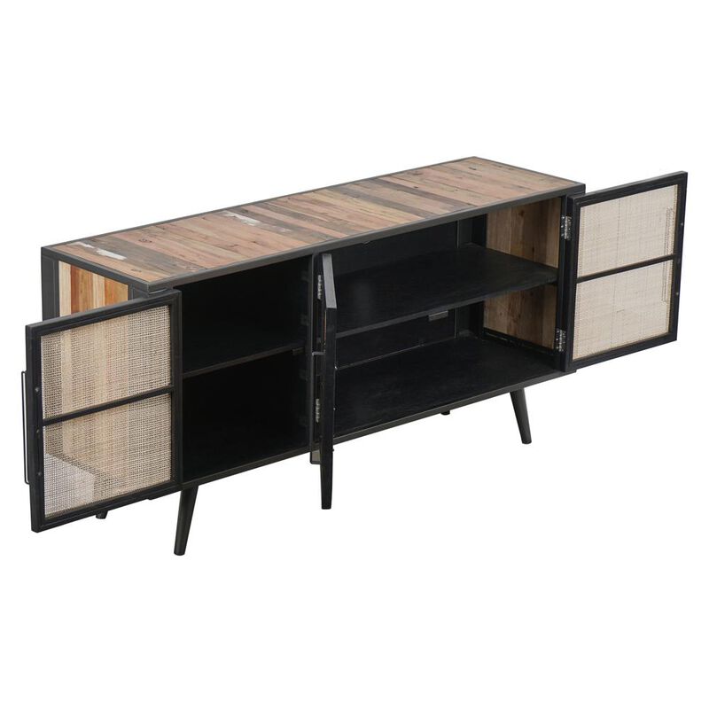Belen Kox Reclaimed Boat Wood TV Dresser, Belen Kox