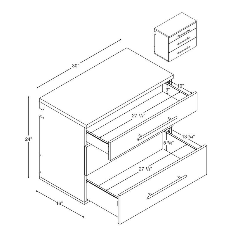 Prepac White HangUps 90 Storage Cabinet Set G - 4pc