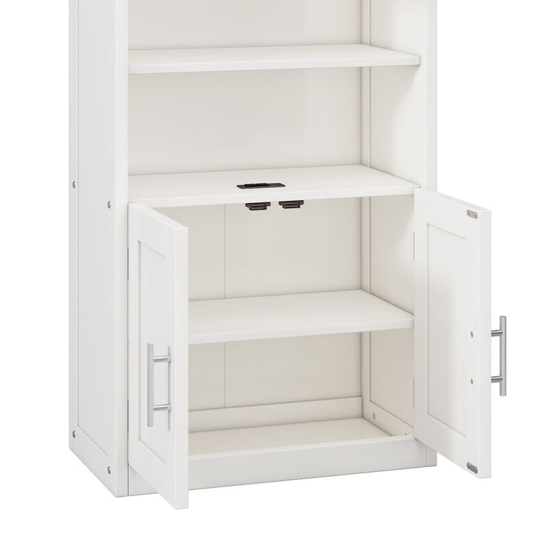 Merax Side Storage Cabinet Bookcase