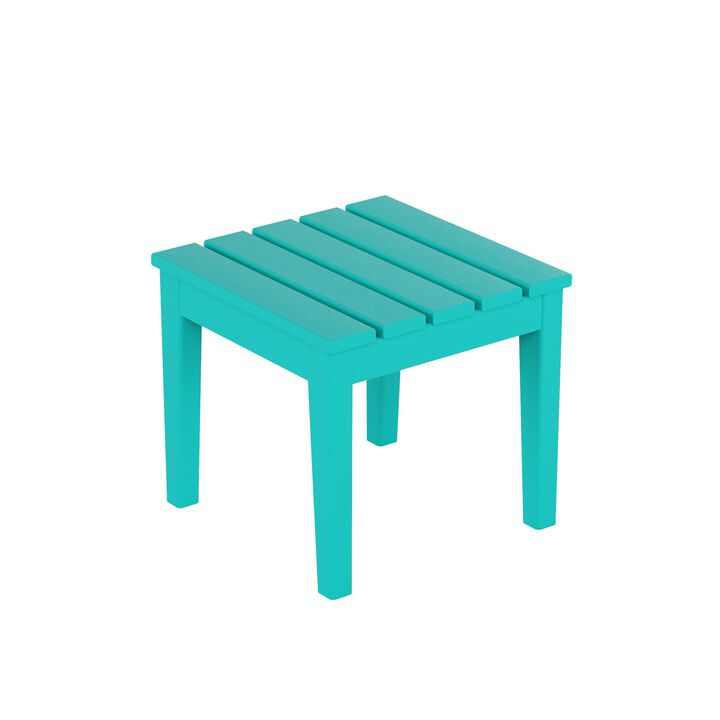 WestinTrends Outdoor Patio Modern Adirondack Side Table