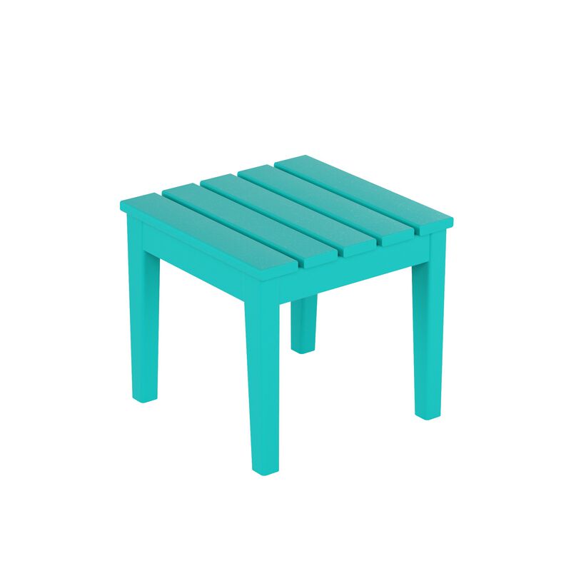 WestinTrends Outdoor Patio Modern Adirondack Side Table