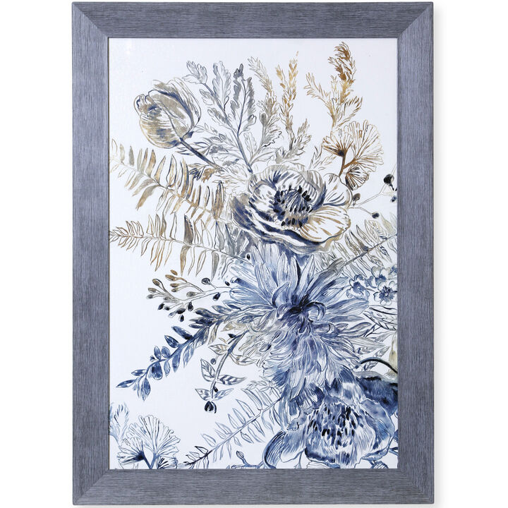 Royal Blue II Framed Print