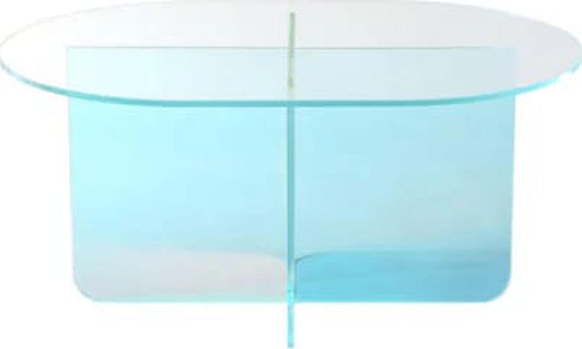 Fomo Coffee Table in Iridescent Glass