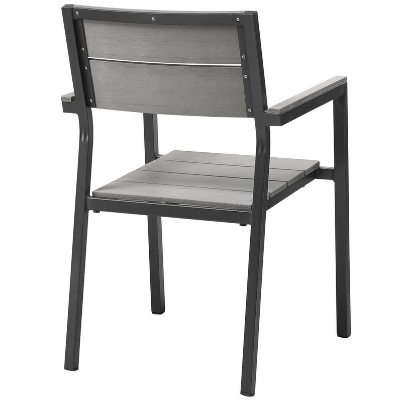 Modway Maine 5 Piece Outdoor Patio Dining Set