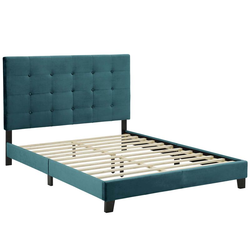 Modway - Melanie Full Tufted Button Upholstered Performance Velvet Platform Bed
