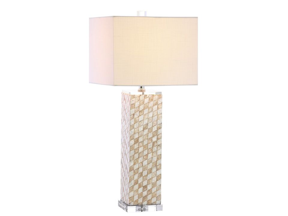 Daniel Seashell/Crystal LED Table Lamp
