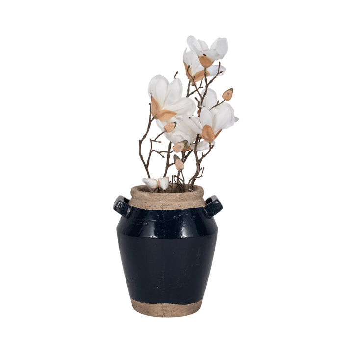11" Amphora Square Handle Vase