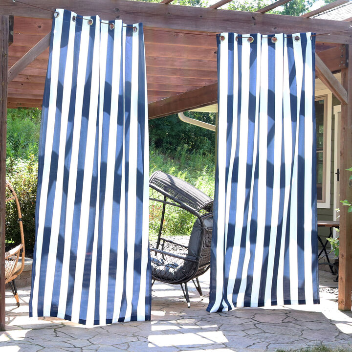 Sunnydaze Indoor/Outdoor Curtain Panel - 52 in x 108 in