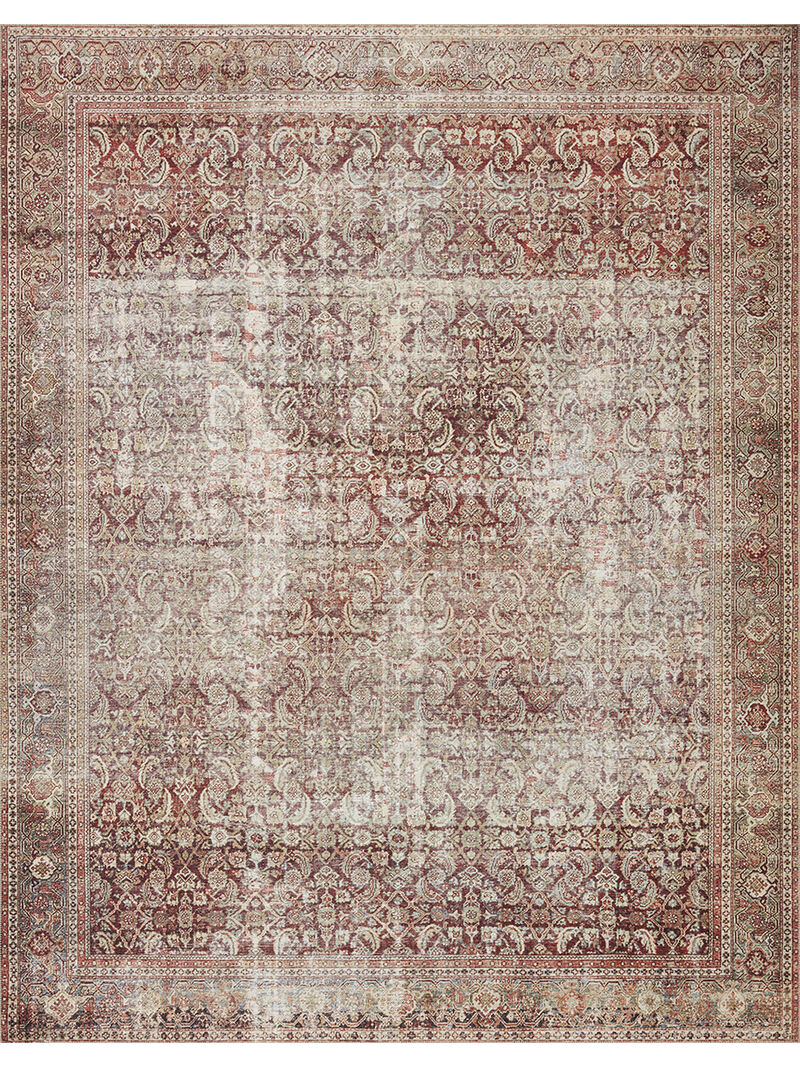 Layla LAY11 Cinnamon/Sage 9' x 12' Rug by Loloi II