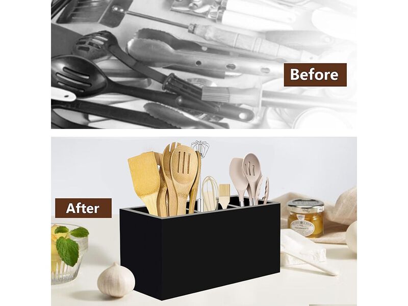 Wuudy Kitchen Utensil Holder for Countertop