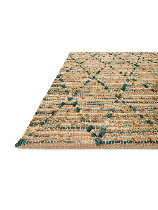 Beacon BU03 Aqua 18" x 18" Sample Rug