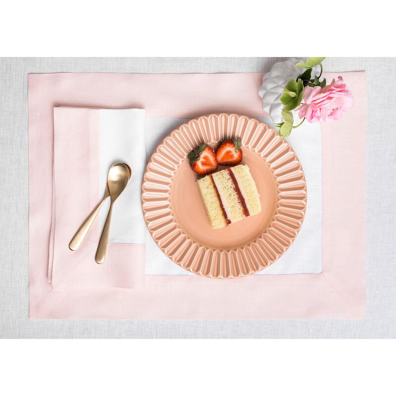 Solino Home 100% Pure Linen Dinner Napkins 20 x 20 Inch Set of 4 | Contempo for Thanksgiving, Christmas