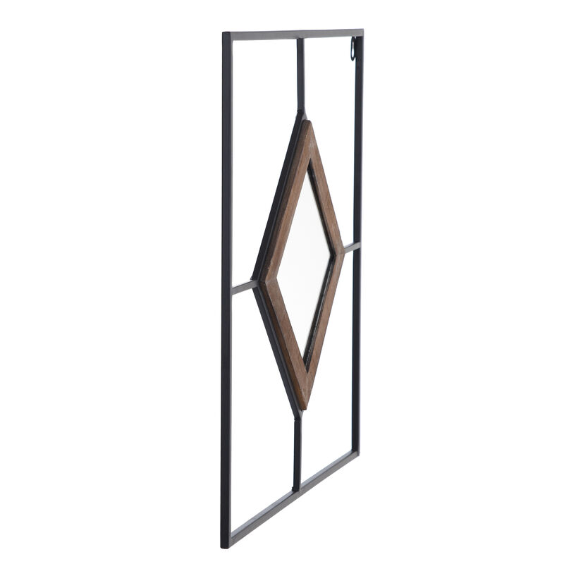 Diamond Tile Wall Mirror