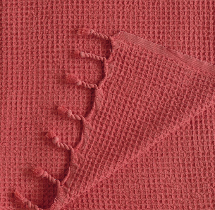 Textile Muslin Plain Cotton Twin Coverlet