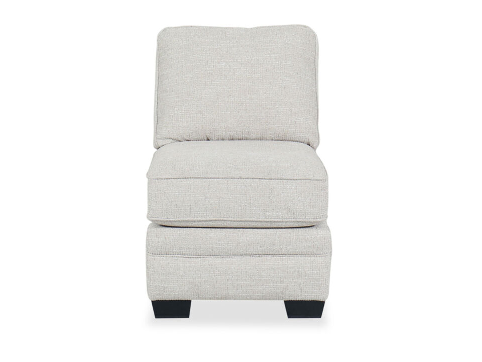 Meyer Dove Armless Chair