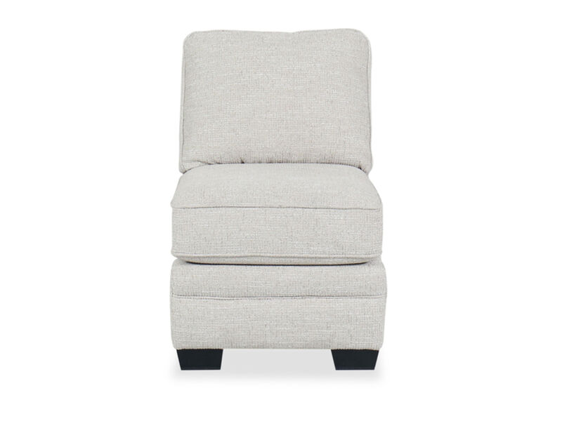 Meyer Dove Armless Chair