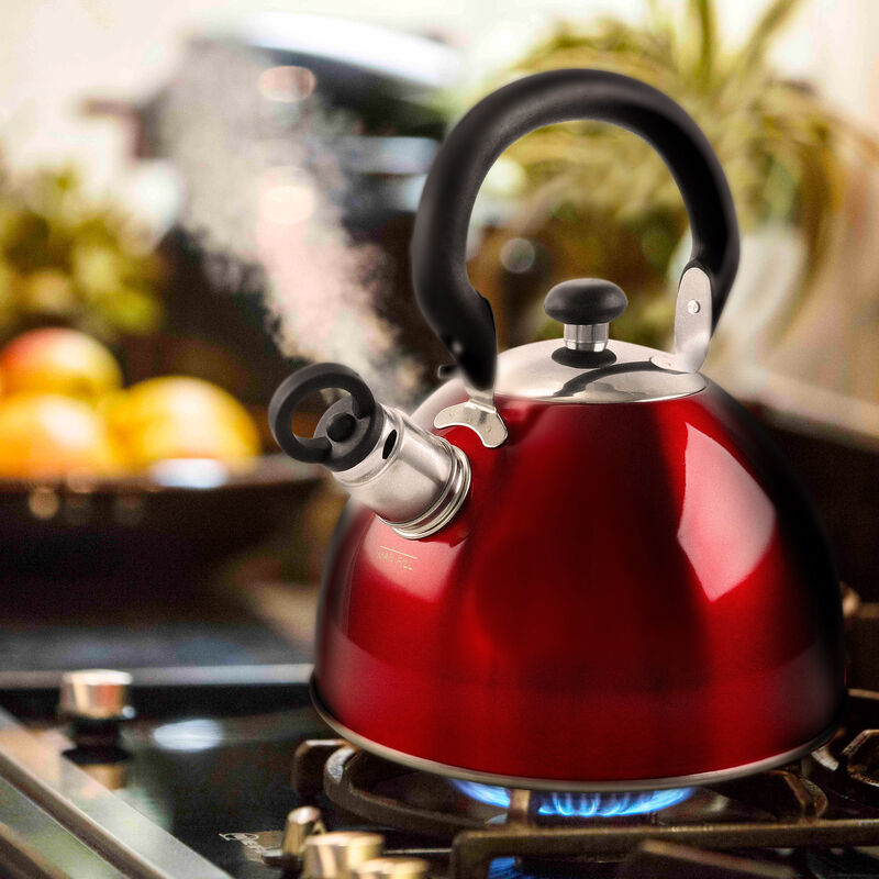 Mr Coffee Morbern 1.8 Quart Tea Kettle in Red