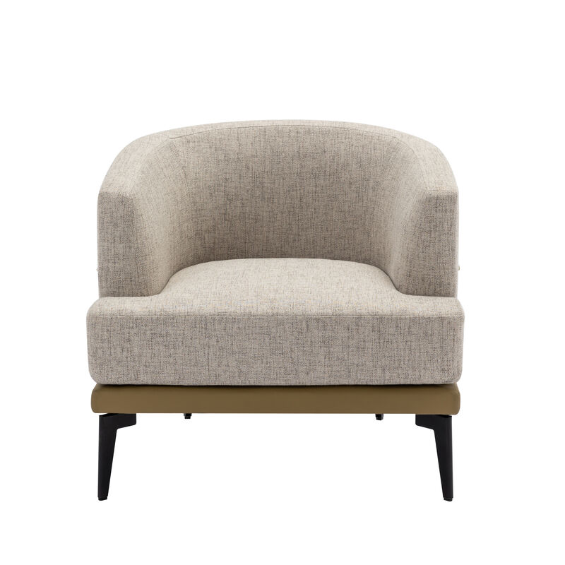 Merax Modern  Barrel Chair Upholstered Accent Chair