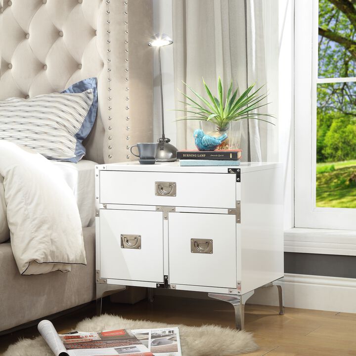 Inspired Home Marisol  Side Table/Accent Table/Nightstand